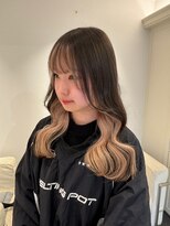 ベレーザ 渋谷(BELEZA)&nbsp;6764ニュアンスカラーハイトーングラデーションインナーカラー