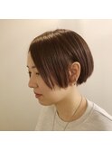 タイトなボーイッシュショートボブ