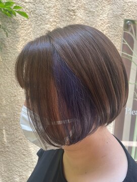 ヘアドゥーポジャ 藤岡店(hair Do poja) イヤリングカラー