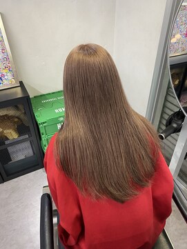 ジーナ 天王寺(Zina) 『ブリーチ一回』ココアベージュ！