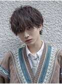 【Men's】マロンブラウンジェットモヒカンスパイキーショート