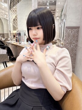 ロンドローズ 名古屋(Lond damaskRose) ダブルカラー ブリーチ 名駅 韓国 ボブ 髪質改善 縮毛矯正187