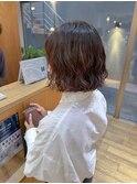 ボブパーマ/外ハネパーマ