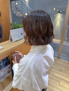 ジェノ(JENO by apish) ボブパーマ/外ハネパーマ