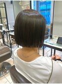 切りっぱなしボブ/銀座