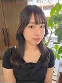 つや髪/光色イルミナカラー/暗髪/Aラインロング【千葉/妙典】
