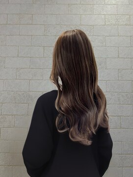 アース 新越谷店(HAIR&MAKE EARTH) コントラストハイライト　大人ハイトーン　越谷/レイクタウン