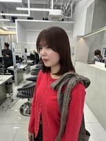 ザザ ZA/ZA 茗荷谷&nbsp;赤み消しブラウンカラー