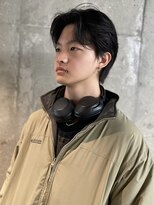 オルカ(ORCA)&nbsp;men's/ニュアンスパーマ/リバースセンターパート/眉毛/新宿