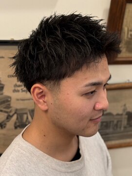 ヒロギンザ 新橋日比谷口店(HIRO GINZA) テーパーフェード/アップバング