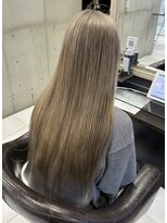 アジールヘア 東上野店(agir hair) 小顔の効果◎上野で叶う透け感アッシュグレージュ艶髪! 上野駅