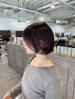 ルチア パリ(Luccica PARIS)&nbsp;カシスカラー×ボブスタイル