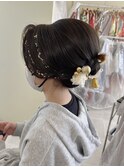 お祭りヘア
