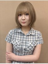 ラニヘアサロン(lani hair salon) ミルクティーベージュ/ブリーチ/ハイトーン