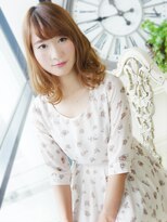 ヘア ジュレ ドゥ(hair jurer deux)&nbsp;【ヘアジュレドゥ 古居】 可愛いボワふわ女子ミディ