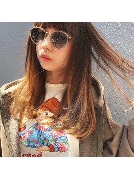 ブリンク(blink) 〈blink〉バレイヤージュレイヤーミディ