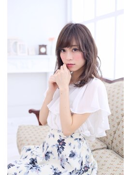 ヘアーズ ベリー 大橋店(hairs BERRY) BERRY/外ハネボブ＿アッシュブラウン＿ネオウルフ＿オーガニック