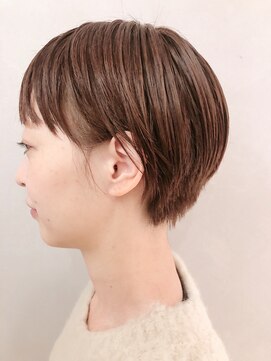 アンドワン 自由が丘(＆ONE) 【＆ONE 自由が丘】ソフト刈り上げショート☆お客様スナップ