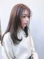 ヴィコロ(vicolo) 田中みな実風ロングスタイル