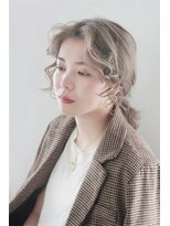 モッズヘア 船橋店(mod's hair) （船橋）外国人風ハイライトカラーアッシュグレージュ