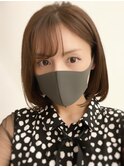 チョビー銀座桜井グレージュカラーイルミナカラーボブ