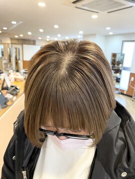 松本平太郎美容室 立川店 【立川　ハイライト　アッシュベージュ30代40代50代60代◎】