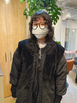 ルアウハク 梅田(LUAU Haku) 【stylist 中村】ロングカーリーパーマ
