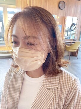 ヘアラウンジ アングゥ(hair lounge ungu) マロンベージュ