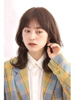 リアン(lien)&nbsp;☆lien.自由が丘 大橋 ☆クビレミディアム/外ハネ/韓国風ウルフ