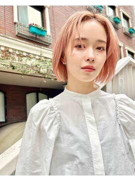 ソワ オモテサンドウ(SOIE OMOTESANDO) 【SOIE】 ハイトーンボブ