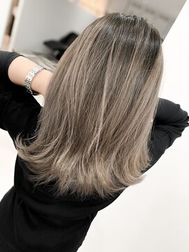 エレクシィ(ELEXY) エアタッチバレイヤージュ　セミロング