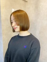 エルモナ(Elmona)&nbsp;ミルクティーアッシュ/にあわせカット/姫カット/顔まわりカット