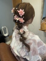 可愛い浴衣アレンジ