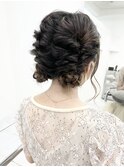 《shii../大黒》#ヘアセット#くるりんぱ