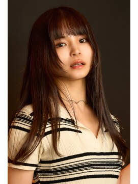 アンアタッシュ(UNE ATTACHE) The Sparkle of Fall 姫カットレッドブラウンで秋のトーンダウン