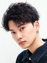 オーシャントーキョー 原宿(OCEAN TOKYO)&nbsp;アップバングメンズツイストスパイラルパーマツーブロック