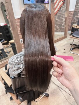 グロウ(GLOW) 髪質改善艶髪ロング