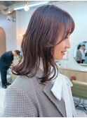 ミディアム/韓国風/レイヤーカット/顔回りカット/柏駅