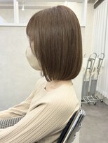 オウル(Owll)&nbsp;＊肩ライン内巻きBOBシアーベージュ＊