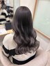 【U24学割限定】透明感ダブルカラー(ケアブリーチ込) ￥10000