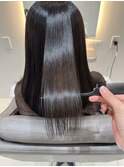 髪質改善ストレート