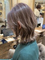 リル(Lille 橋本)&nbsp;ラベンダーミルクティー_ グレージュ_ 韓国風巻き3