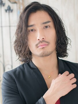 グルーミングサロン バーバー キャッスル 北浦和西口(Grooming salon Barber Castle) 20代30代いかつめワイルドセンターパートツイスパY北浦和