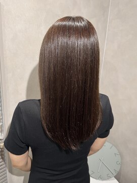 リアンヘアー(Lian hair) 【Lian hair】似合わせカット×セミロングスタイル　~西新/藤崎~