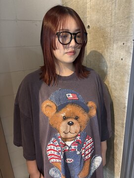 フローレンアンド(FLOREN and) レッドブラウン