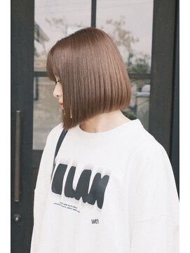 ロスカ(Loska) ボブ×やわらかベージュ