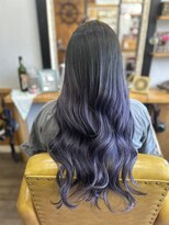 トルチェ(toRtue) ブラック×パープルグラデーション