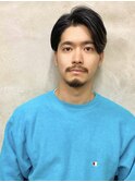MEN’S HAIR/サーフカール/刈り上げセンターパート/恵比寿