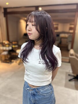 ロアバイチェリーコークウブ(Loa by CHERRY COKE ubu) ツヤ感UP！大人可愛いラベンダーカラー