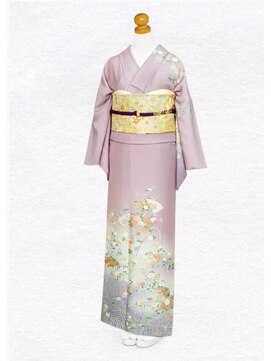 銀座きもの小町 上品な薄紫色の訪問着